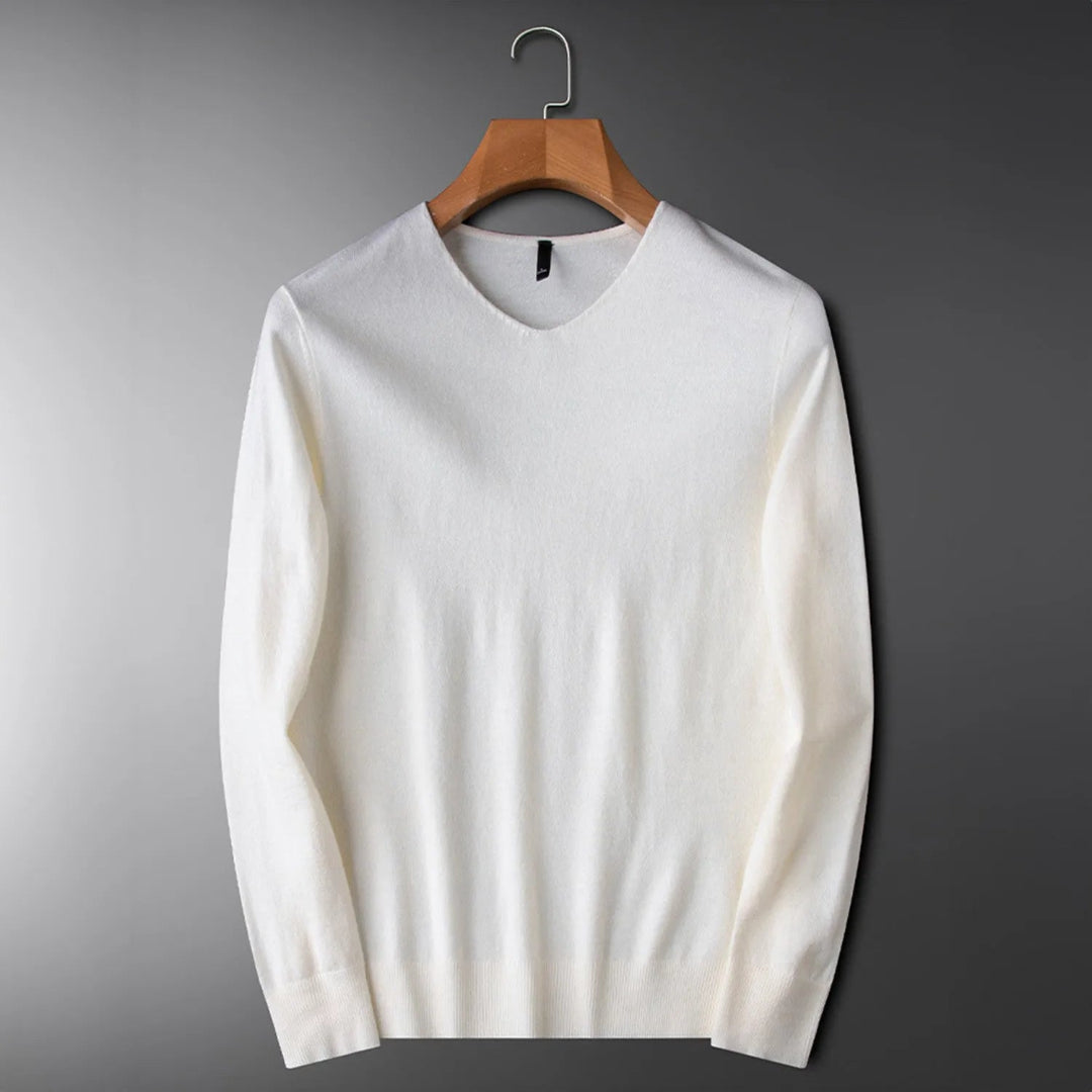 Myles Cashmere V-Neck Sweater Artisio