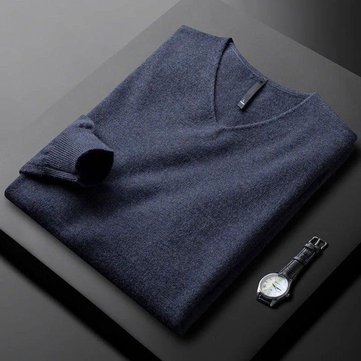 Myles Cashmere V-Neck Sweater Artisio
