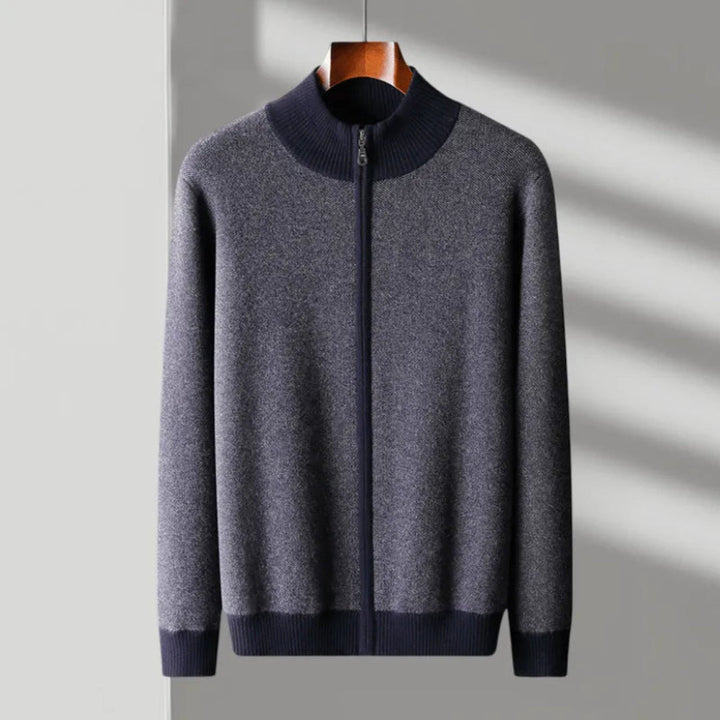 Nash Cashmere Full-Zip Sweater Artisio