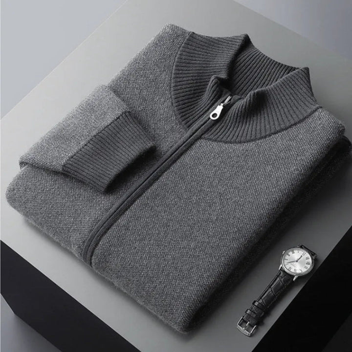 Nash Cashmere Full-Zip Sweater Artisio
