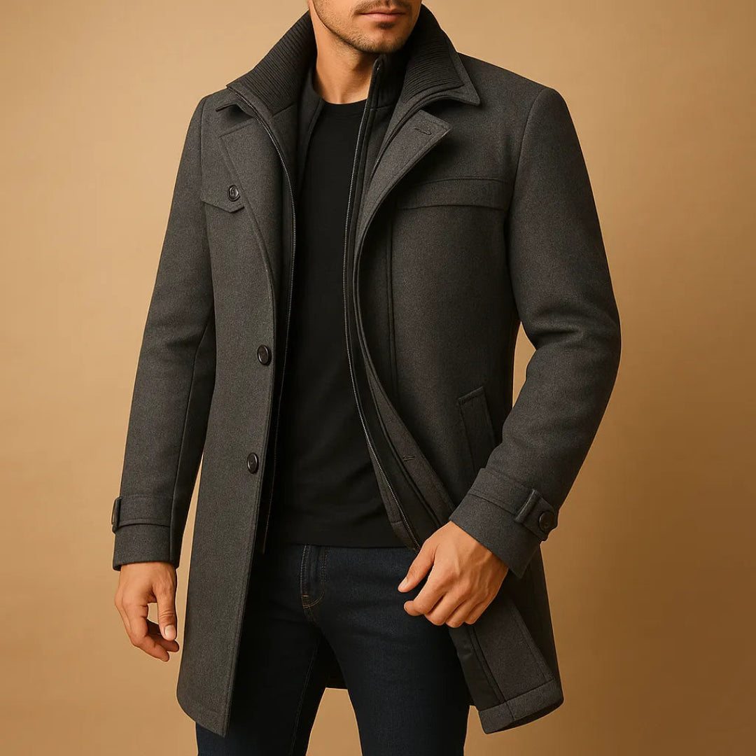 Neil Classic Wool Winter Coat