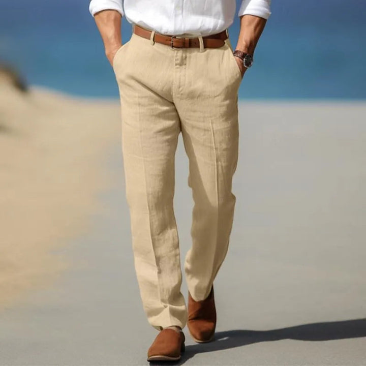 Neil Lightweight Linen Tailoerd Pants