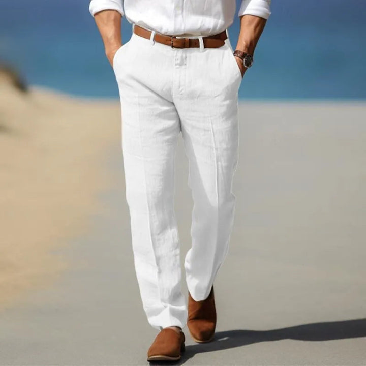 Neil Lightweight Linen Tailoerd Pants
