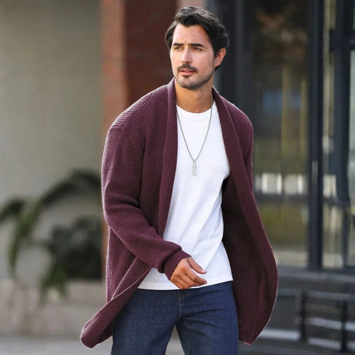 Noah Longline Knit Cardigan Artisio