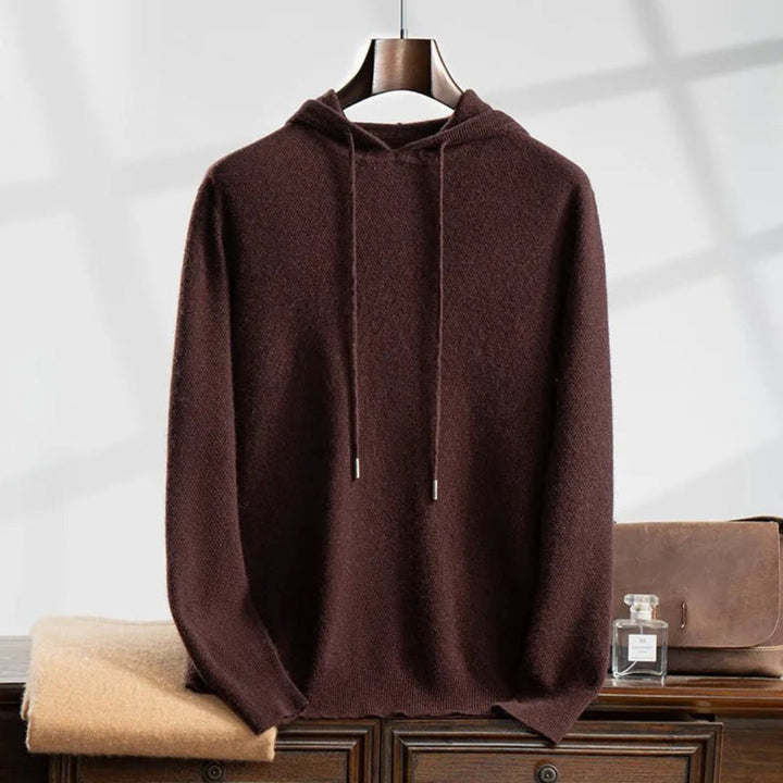 Noel Cashmere Knit Hooded Sweater Artisio
