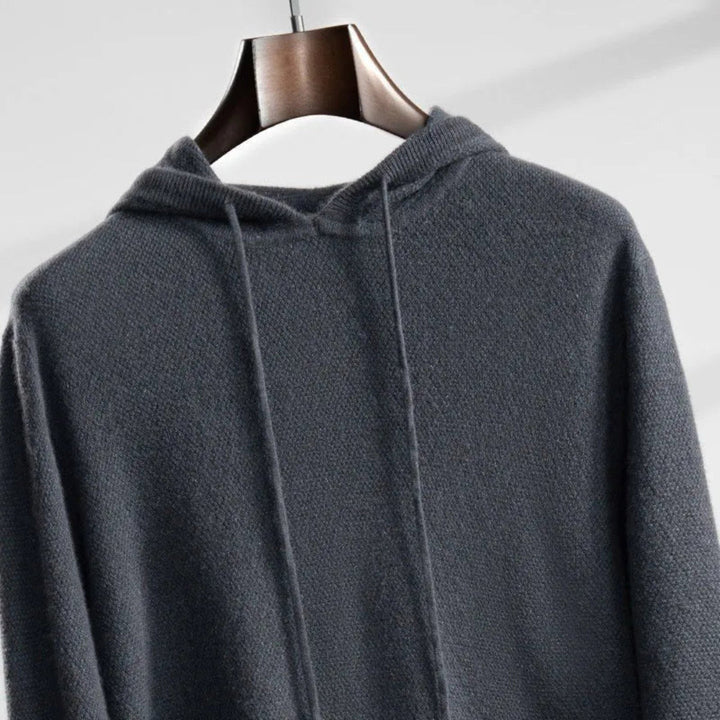 Noel Cashmere Knit Hooded Sweater Artisio