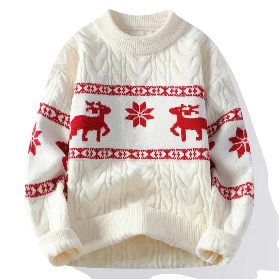 Noel Men's Reindeer Holiday Sweater Artisio