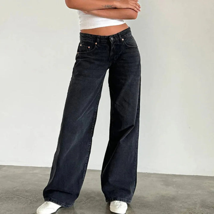 Noreen High-Waisted Wide-Leg Jeans Artisio
