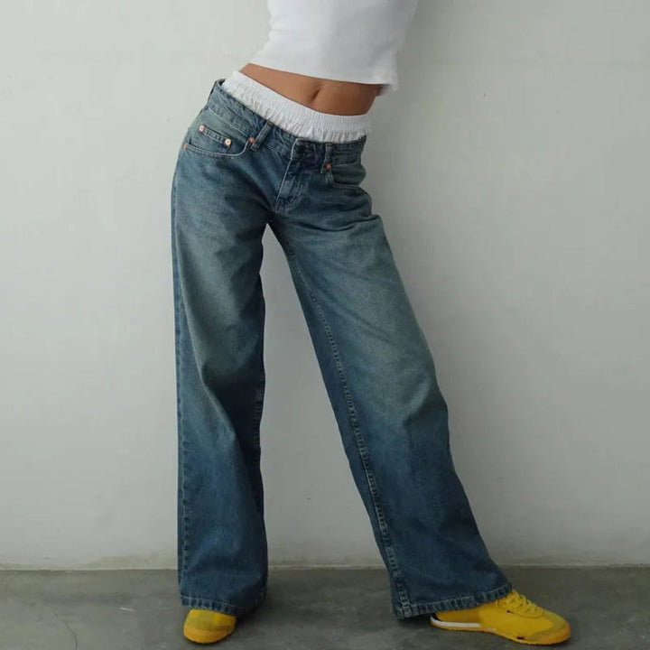 Noreen High-Waisted Wide-Leg Jeans Artisio