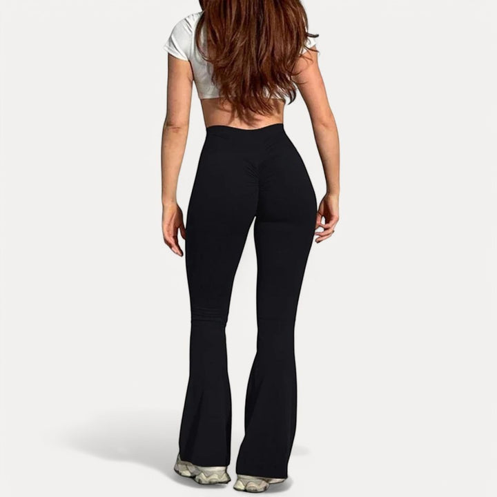 Olivia Scrunch Flare Leggings