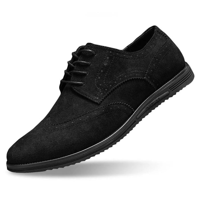 Oscar Suede Wingtip Sneakers Artisio
