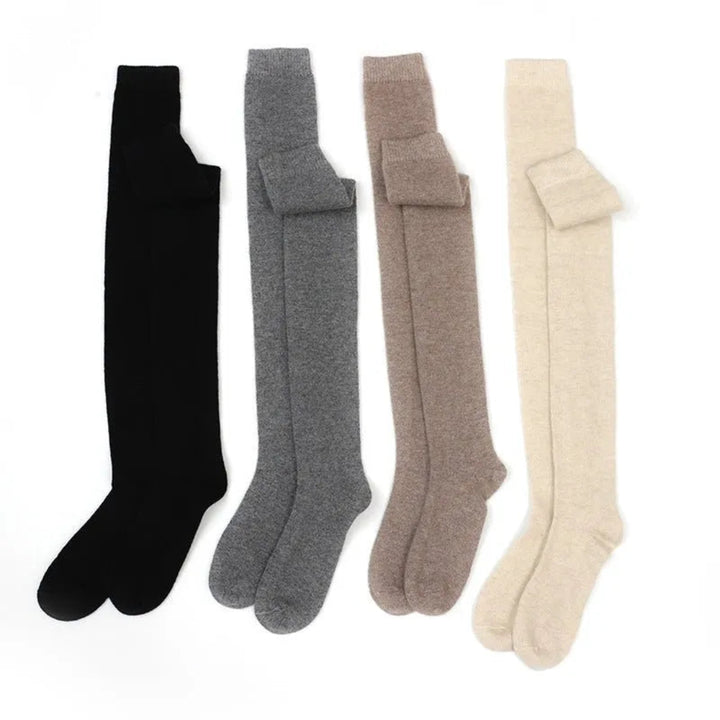 Over-the-Knee Cashmere Women's Socks