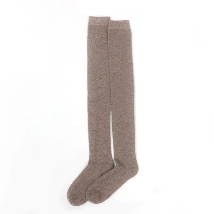 Over-the-Knee Cashmere Women's Socks