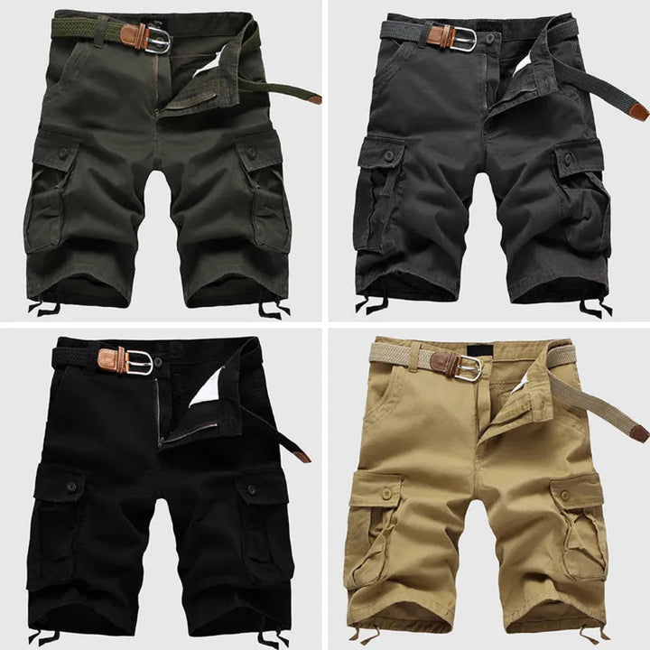 Paul Belted Tactical Cargo Shorts Artisio