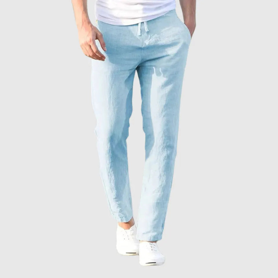 Paul Linen-Blend Relaxed Pants