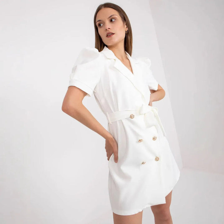 Paula Puff Sleeve Blazer Mini Dress Artisio