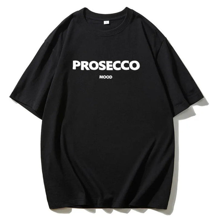 Prosecco Mood Oversized Statement Tee Artisio