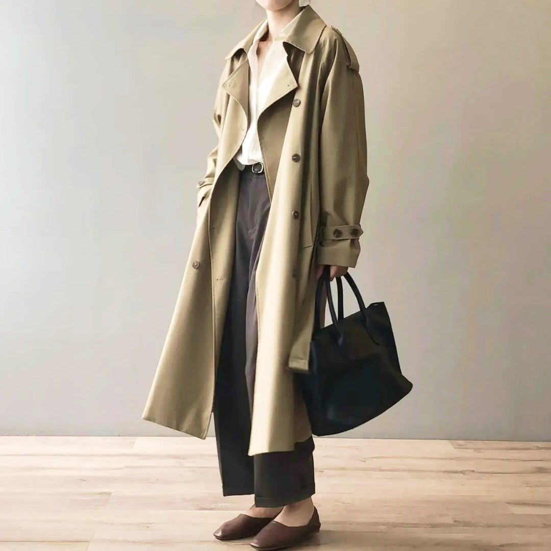 Rafaela Double-Breasted Trench Coat Artisio