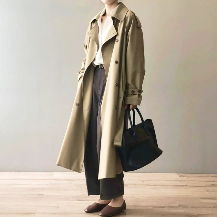 Rafaela Double-Breasted Trench Coat Artisio