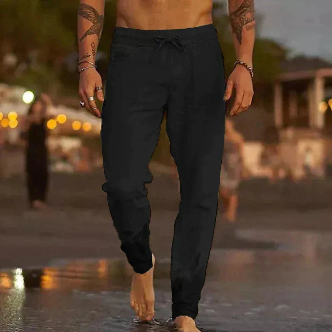Ramson Tapered Linen Pants