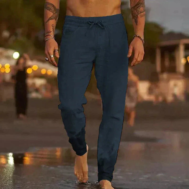 Ramson Tapered Linen Pants