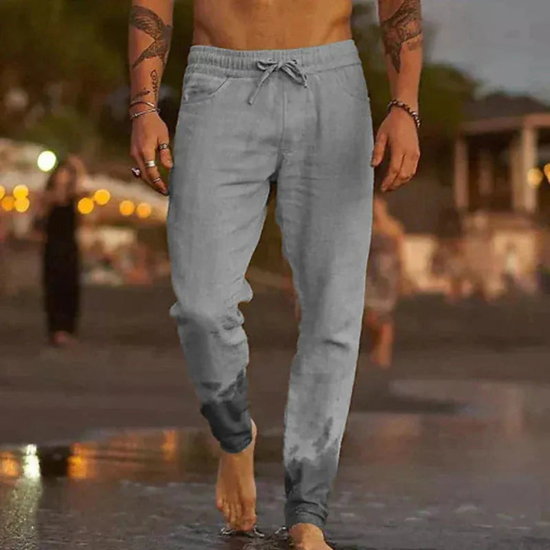 Ramson Tapered Linen Pants