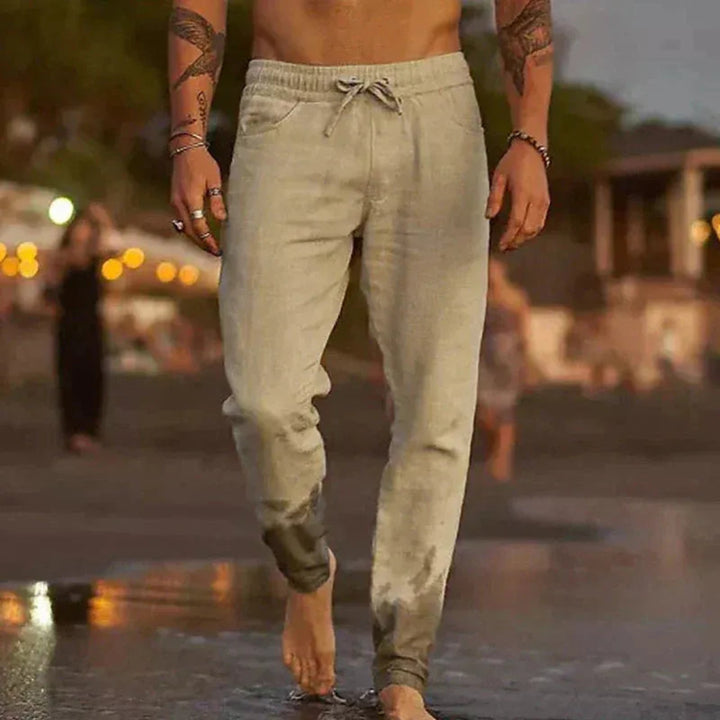 Ramson Tapered Linen Pants