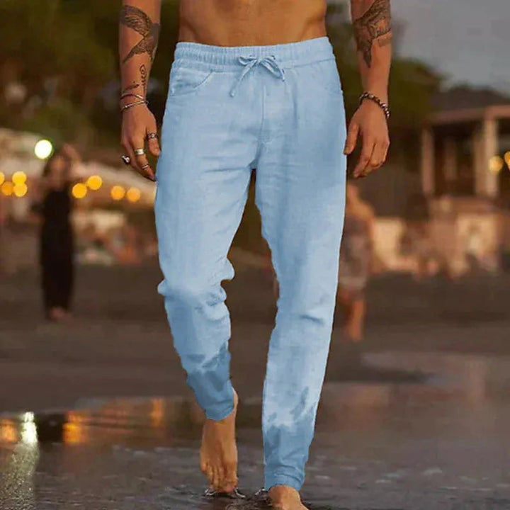 Ramson Tapered Linen Pants