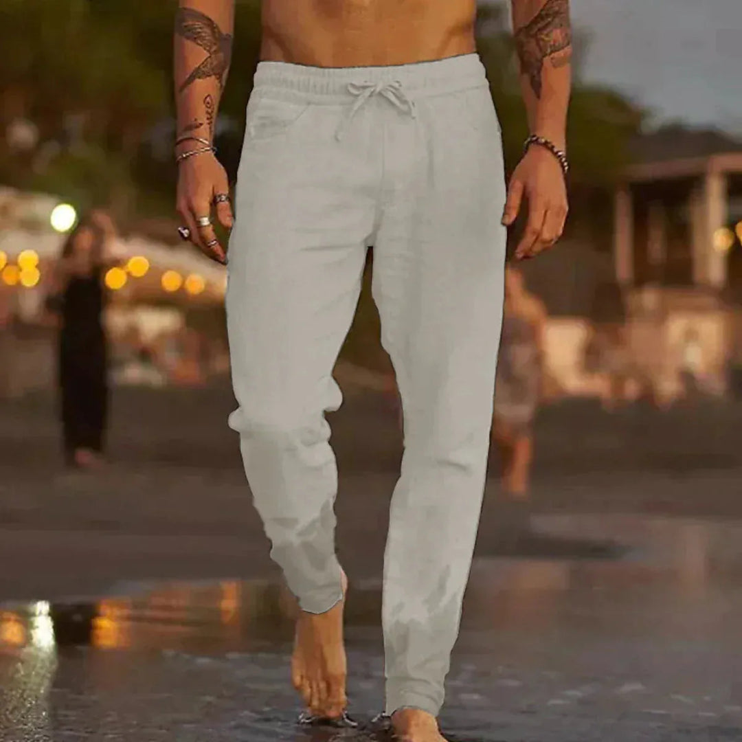 Ramson Tapered Linen Pants