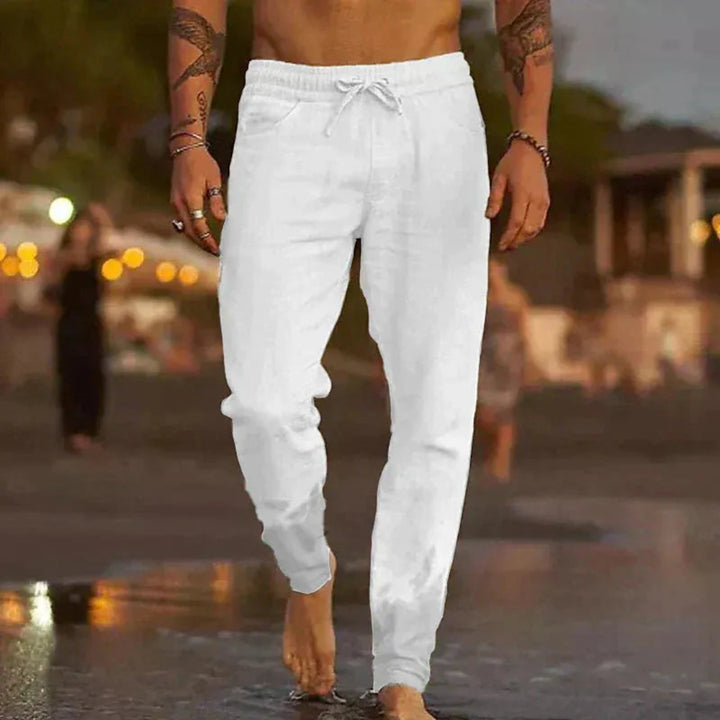 Ramson Tapered Linen Pants