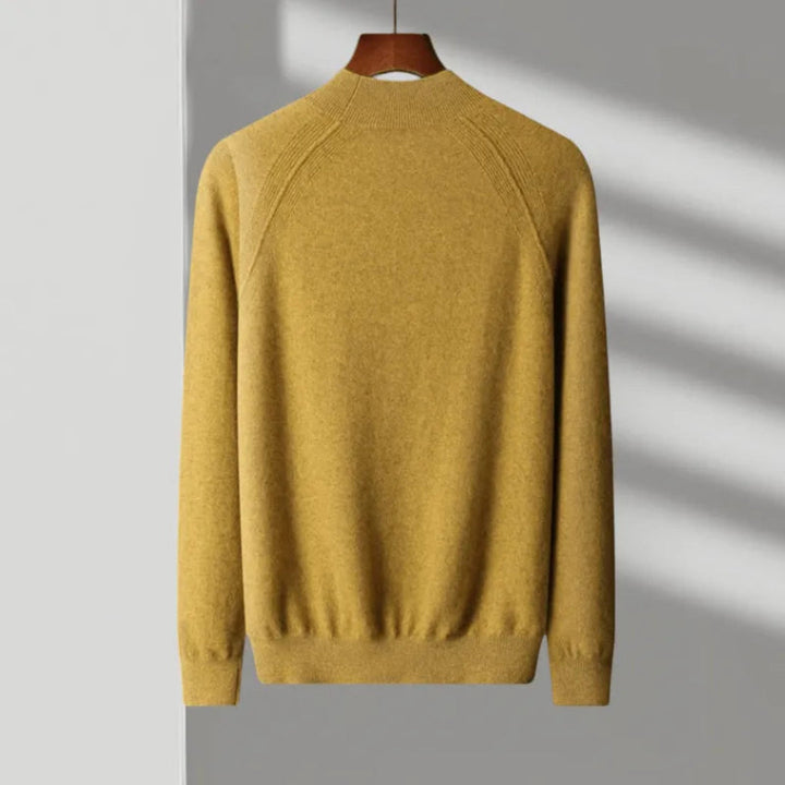 Rhys Cashmere Mock Neck Sweater Artisio