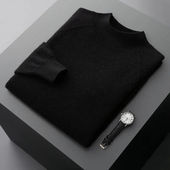 Rhys Cashmere Mock Neck Sweater Artisio