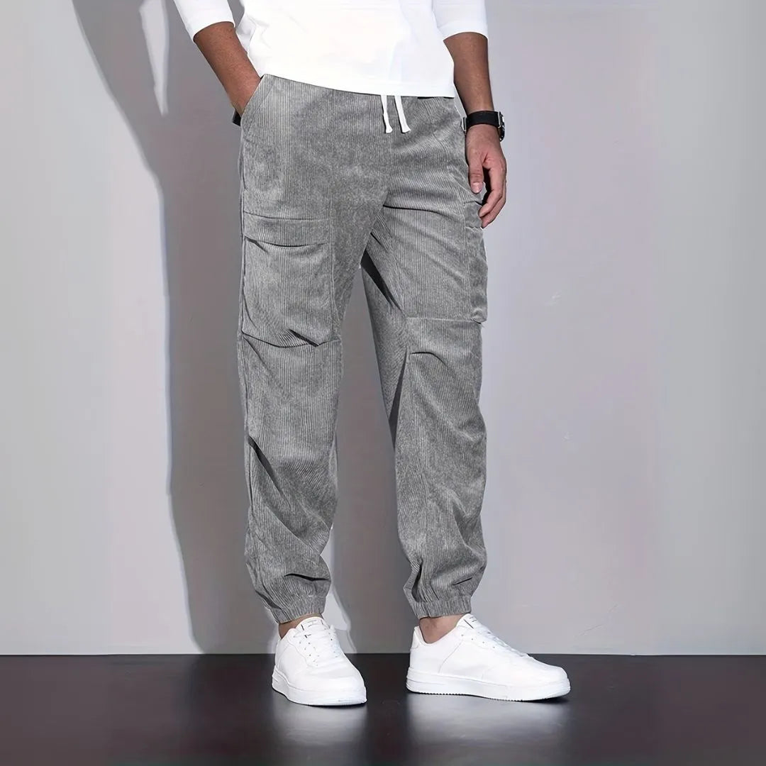 Rick Corduroy Cargo Joggers Artisio