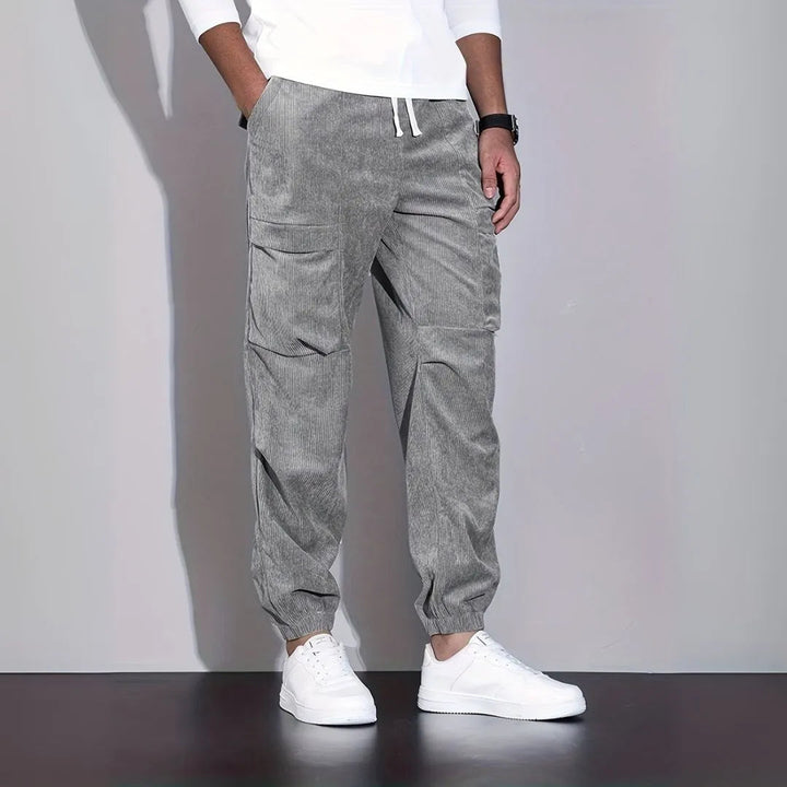 Rick Corduroy Cargo Joggers Artisio