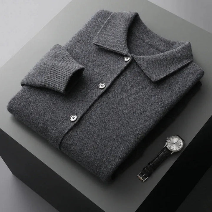Riley Button-Up Wool Cardigan Artisio