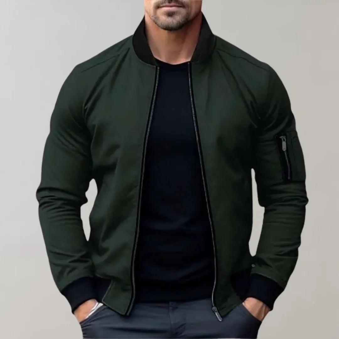 River Lightweight Full-Zip Bomber Jacket Artisio