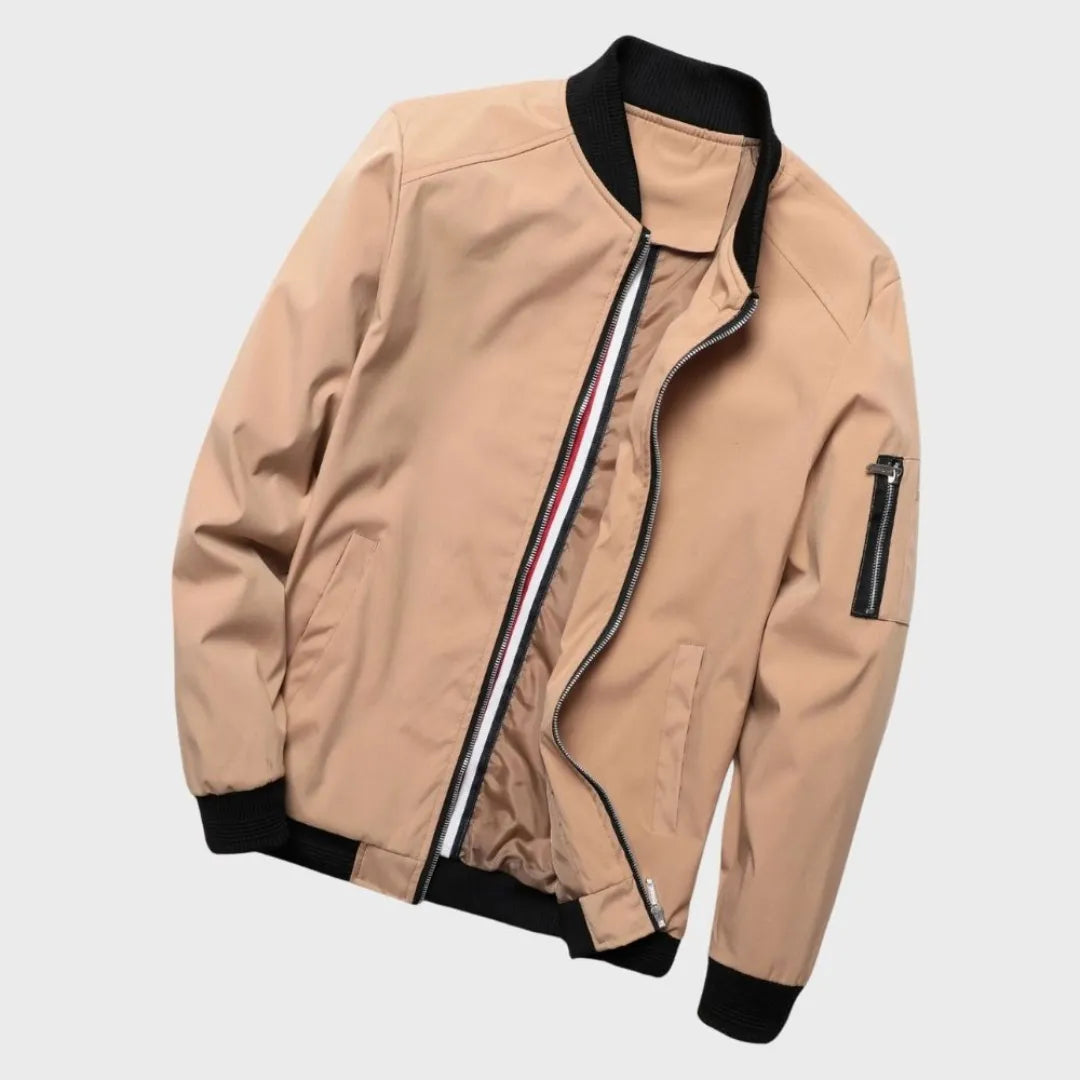 River Lightweight Full-Zip Bomber Jacket Artisio