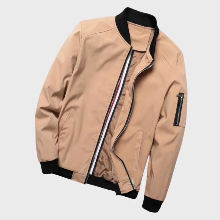 River Lightweight Full-Zip Bomber Jacket Artisio