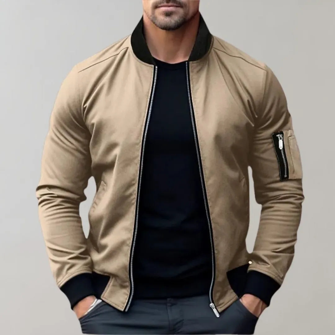 River Lightweight Full-Zip Bomber Jacket Artisio