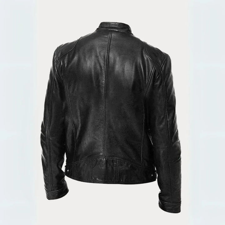 Roger Leather Moto Jacket