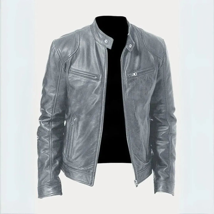 Roger Leather Moto Jacket
