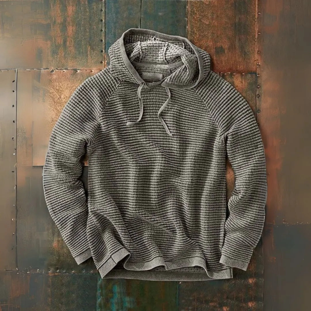 Ronan Knit Hooded Pullover Artisio