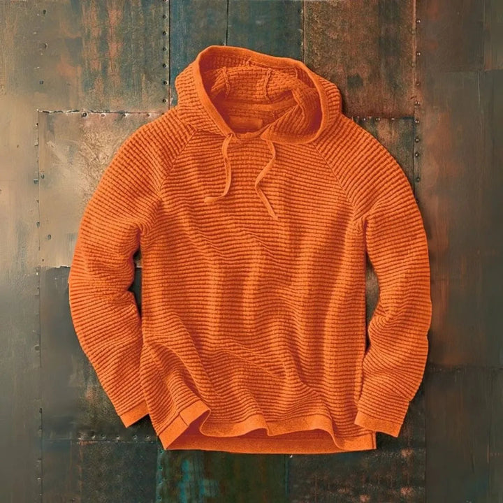 Ronan Knit Hooded Pullover Artisio