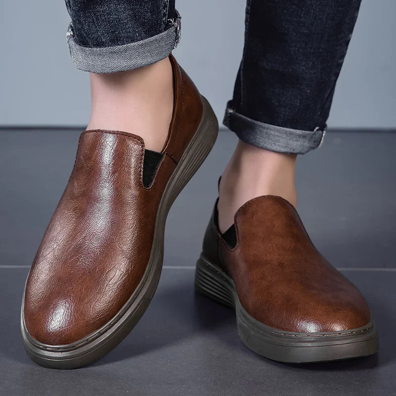 Vaughn Luxe Leather Slip-On Shoes