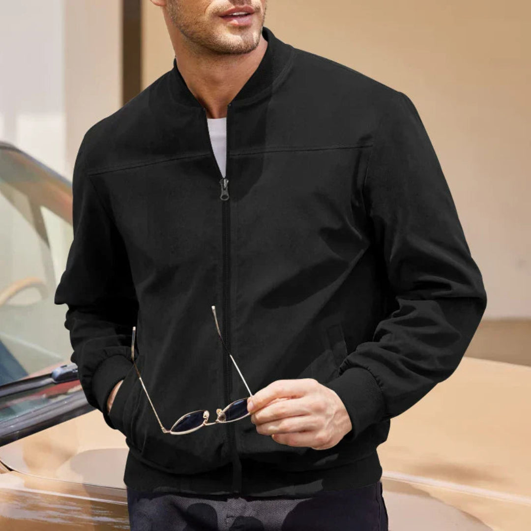 Variant image for Men's Bomber Jacket Brown Size M Suede-6