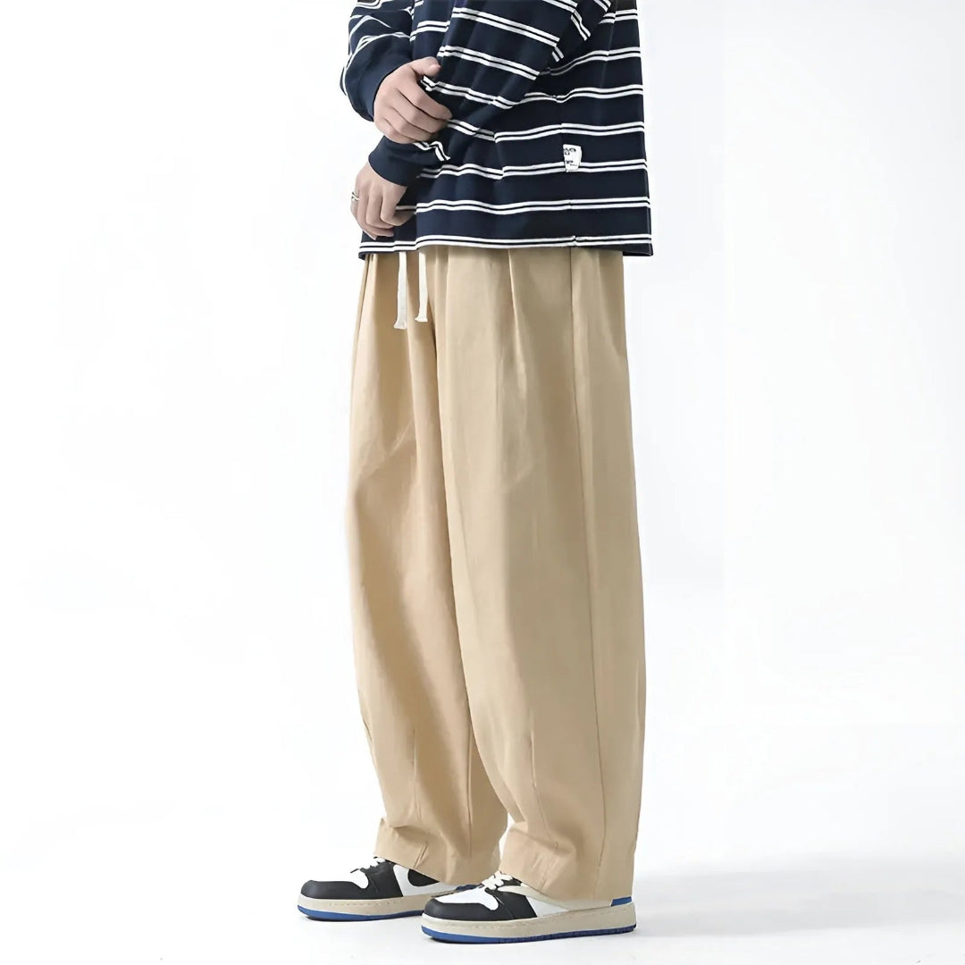 Sam Oversized Pleated Casual Pants Artisio