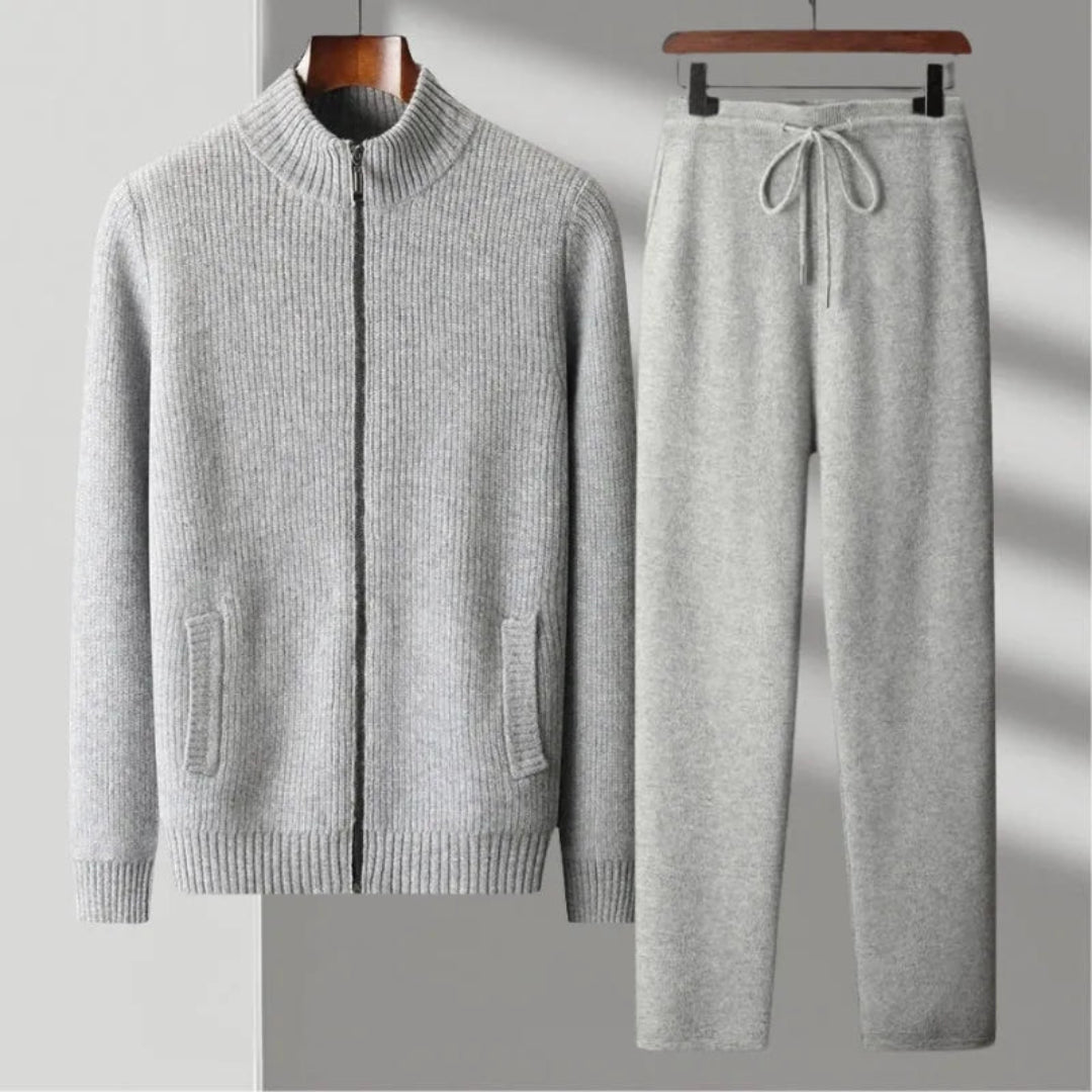 Samuel Merino Wool Full-Zip Set Artisio