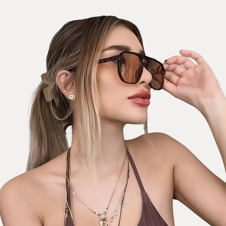 Savannah Vintage Square Sunglasses