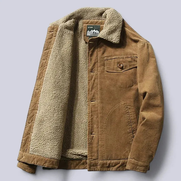 Scott Sherpa-Lined Overcoat