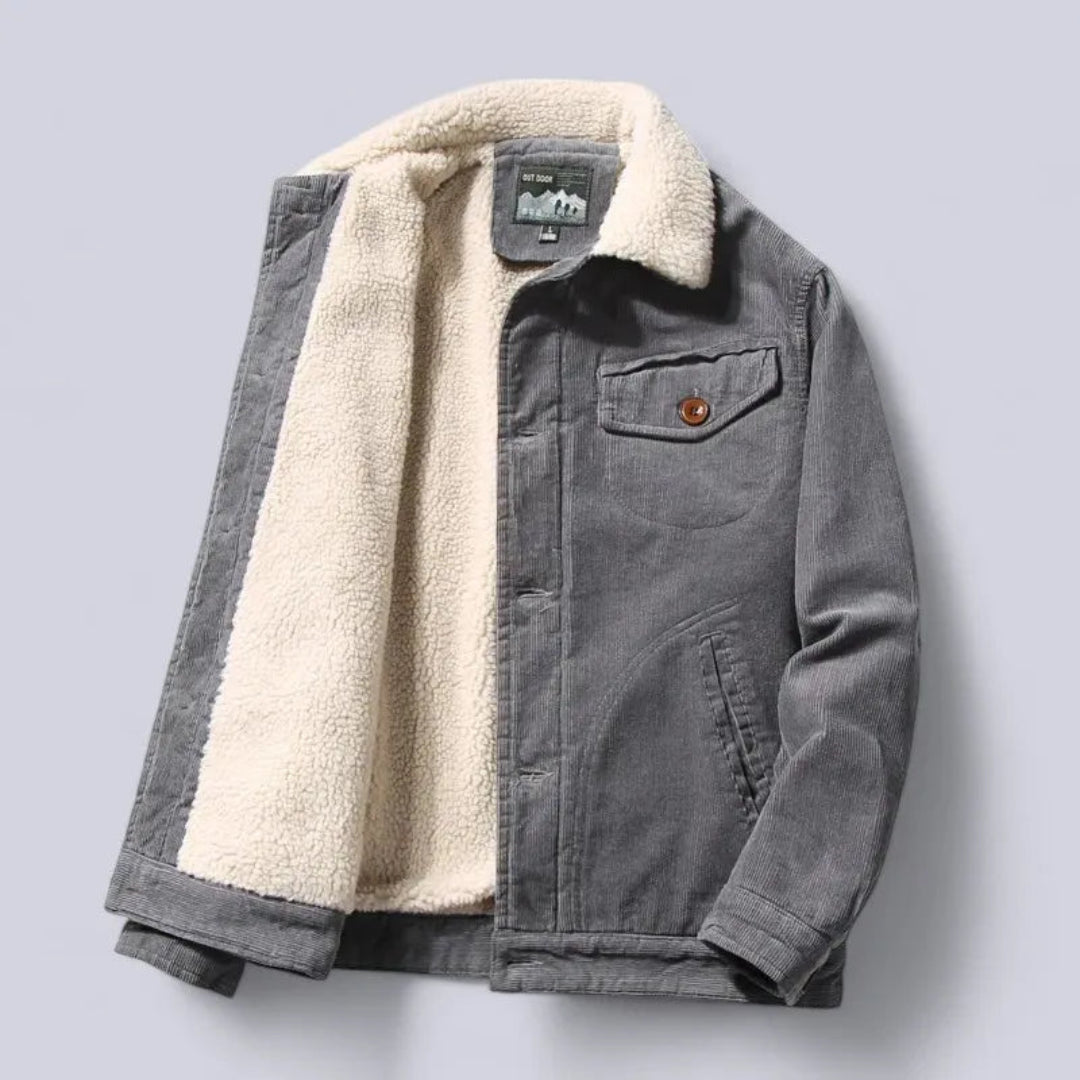 Scott Sherpa-Lined Overcoat